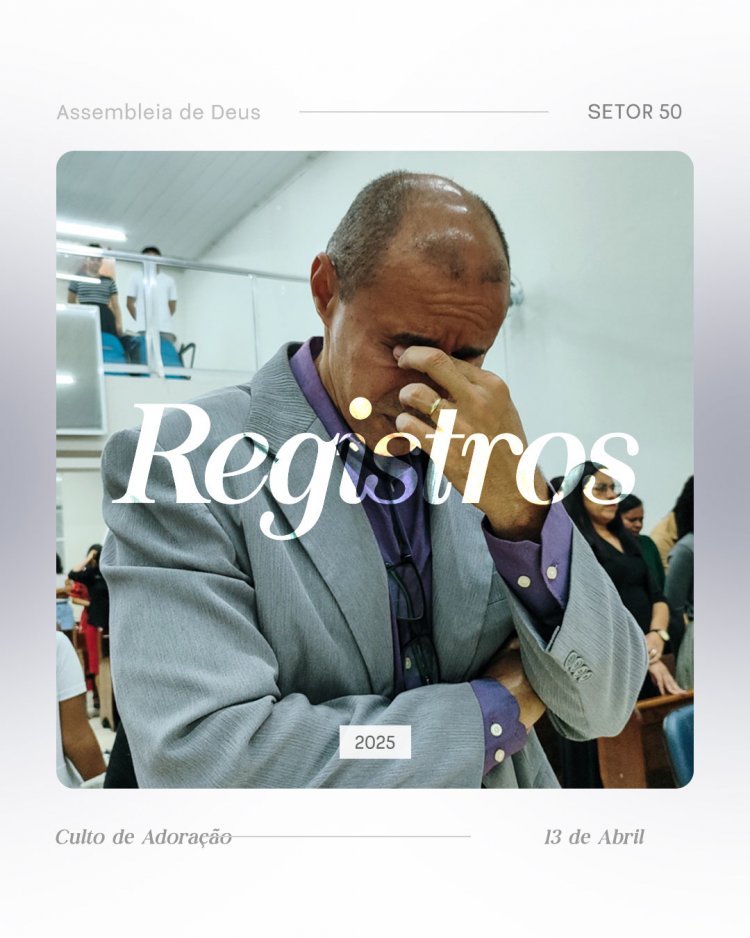 Nosso culto foi uma benção aqui no Vargem grande I