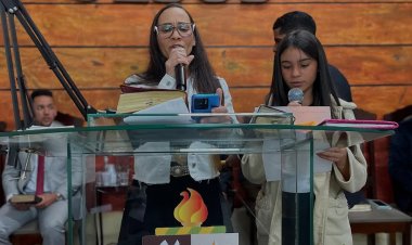 Culto de louvor em nossa congregação Balneário São José