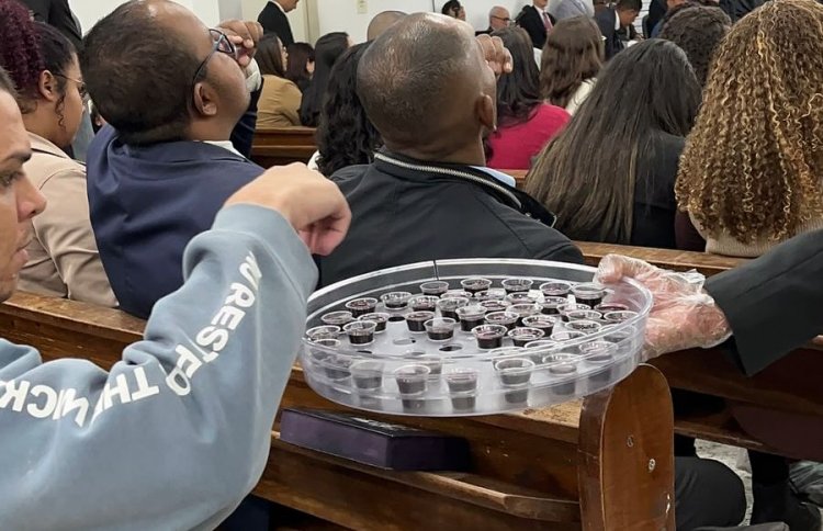 Nosso culto de Ceia do Senhor