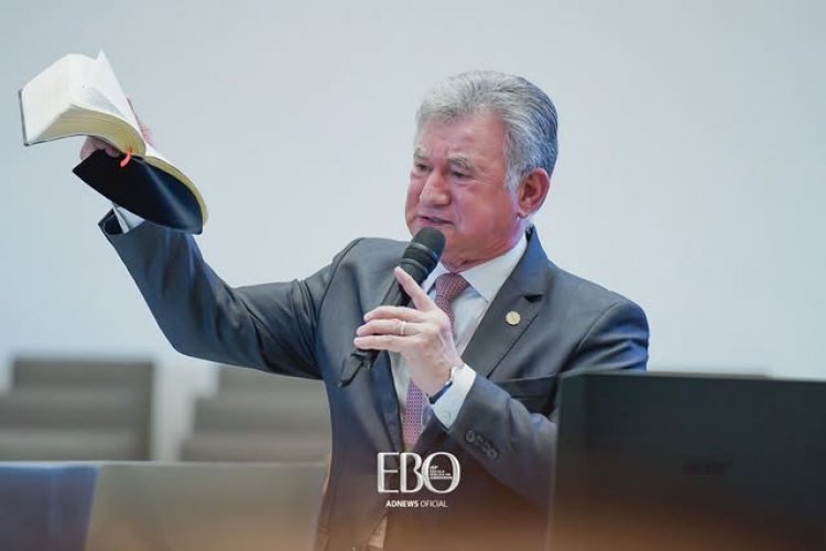 Pastor Presidente da CGADB, Pastor José Wellington Costa Júnior na 69° Escola Bíblica de Obreiros em Pernambuco